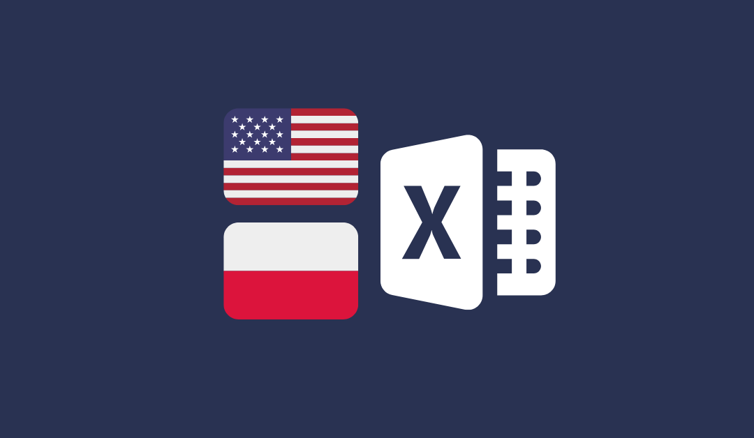 Excel tłumaczenia formuł