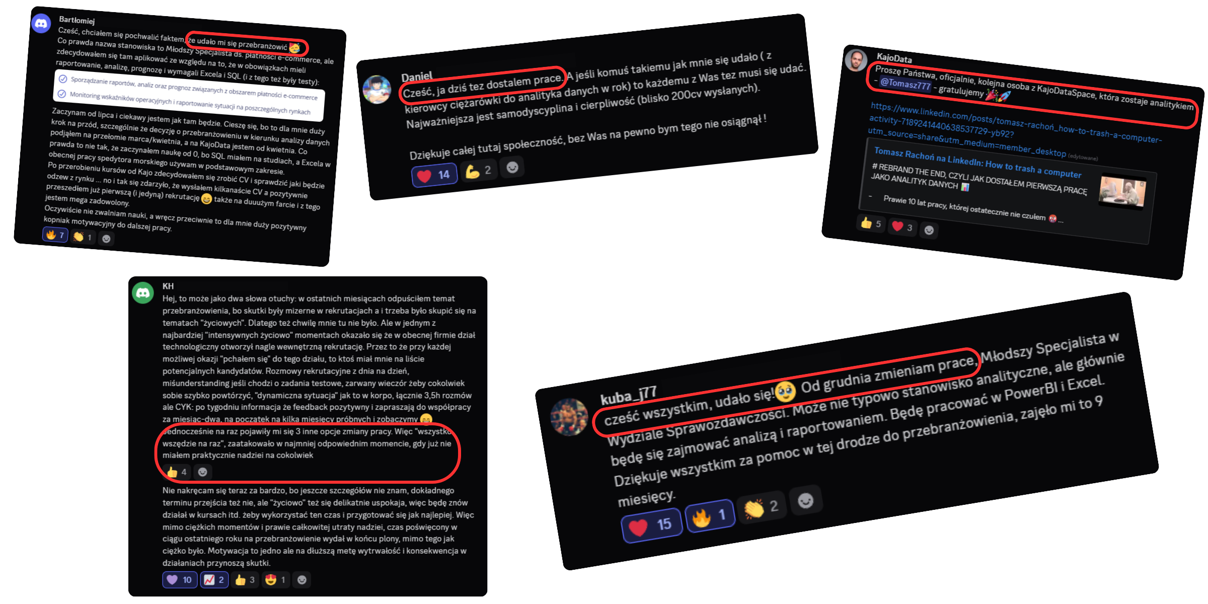 przebranzowienie zmiana pracy sukces KajoDataSpace v2 przebranzowienie zmiana pracy sukces KajoDataSpace v2