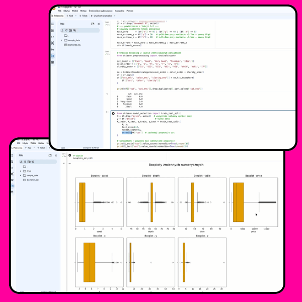Kurs Wstęp do Data Science w Pythonie - EDA i podstawy ML
