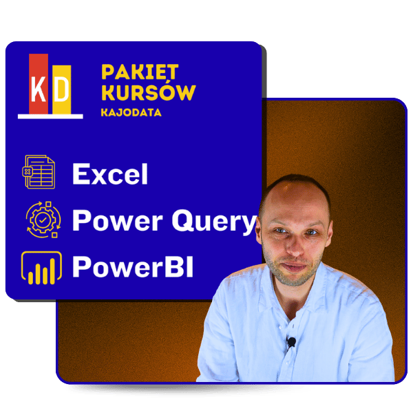 Excel + Power Query + PowerBI - pakiet kursów - kwadratowe logo hero baner Excel + Power Query + PowerBI - pakiet kursów - kwadratowe logo hero baner