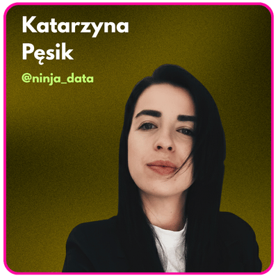Katarzyna Pęsik - autorka kursu Transformacja i Analiza Danych w Power Query